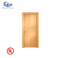 teak wood fire doors fireproof interior door UL listed for hotel